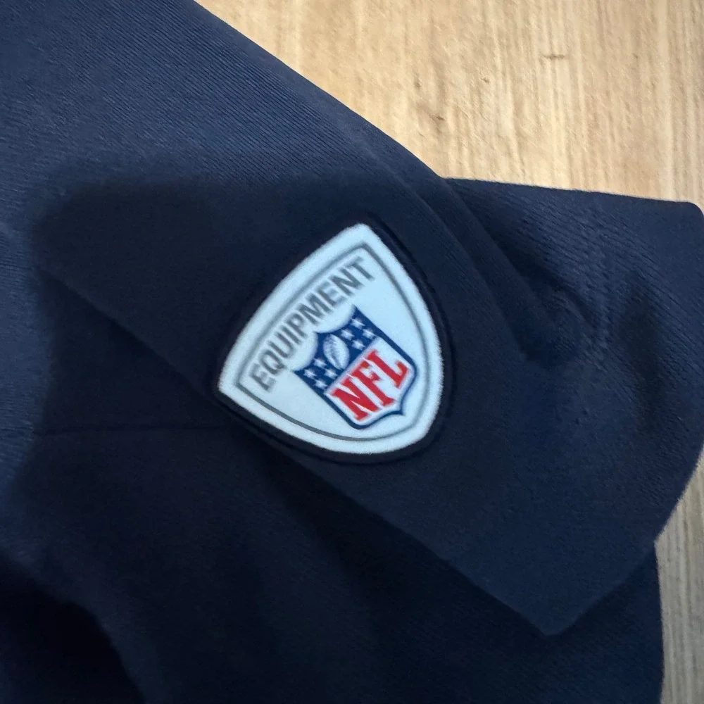 Nike Dri-FIT Dallas Cowboys NFL Polo Shirt Mens Size XL Navy Blue Short Sleeve